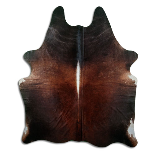 Brown Cowhide Rug XL