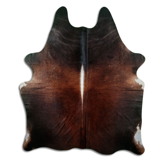 Brown Cowhide Rug XL