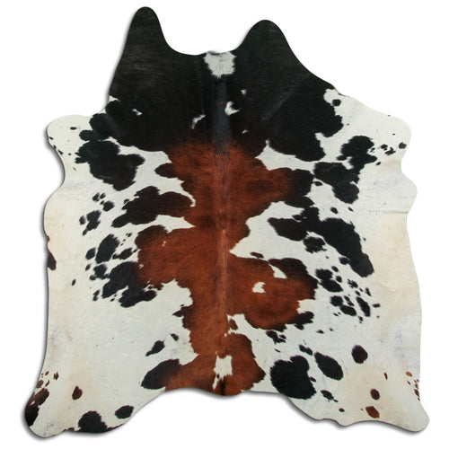 Tricolor Cowhide Rug L