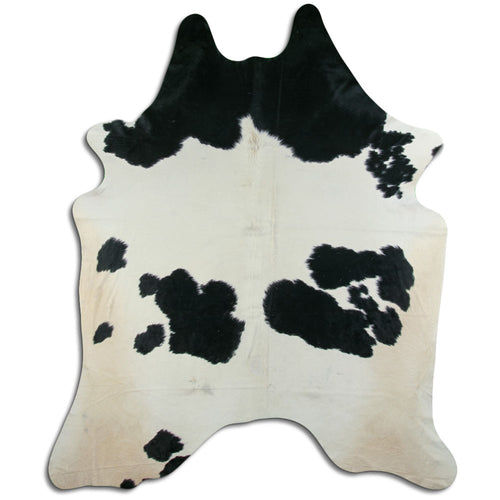 Black & White Cowhide Rug XXXL