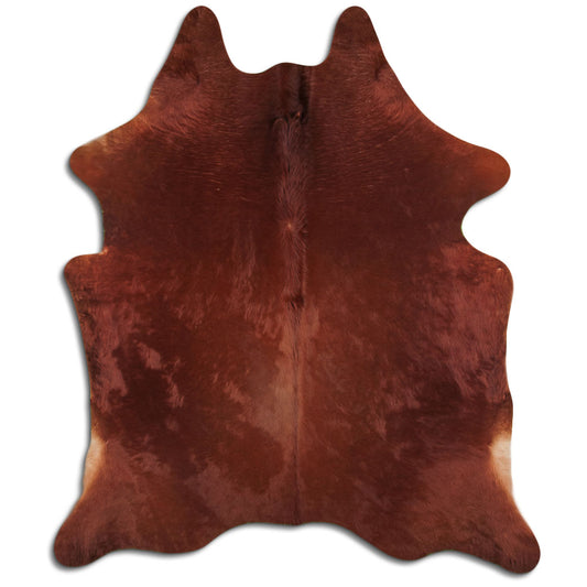 Brown Cowhide Rug XXL