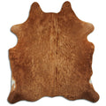 Brown Cowhide Rug L