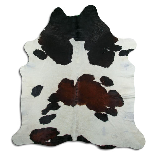 Tricolor Cowhide Rug XXL