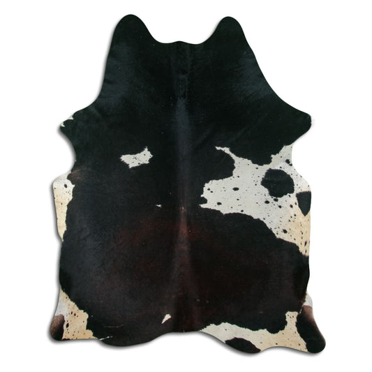 Tricolor Cowhide Rug L