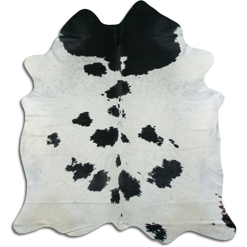 Black & White Cowhide Rug XL
