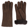 Sheepskin gloves in Brown, pair