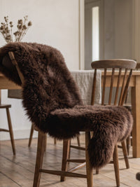 Brown Sheepskin Rug