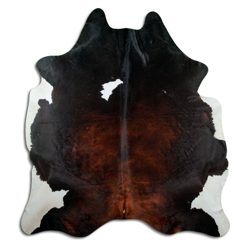 Tricolor Cowhide Rug XXL