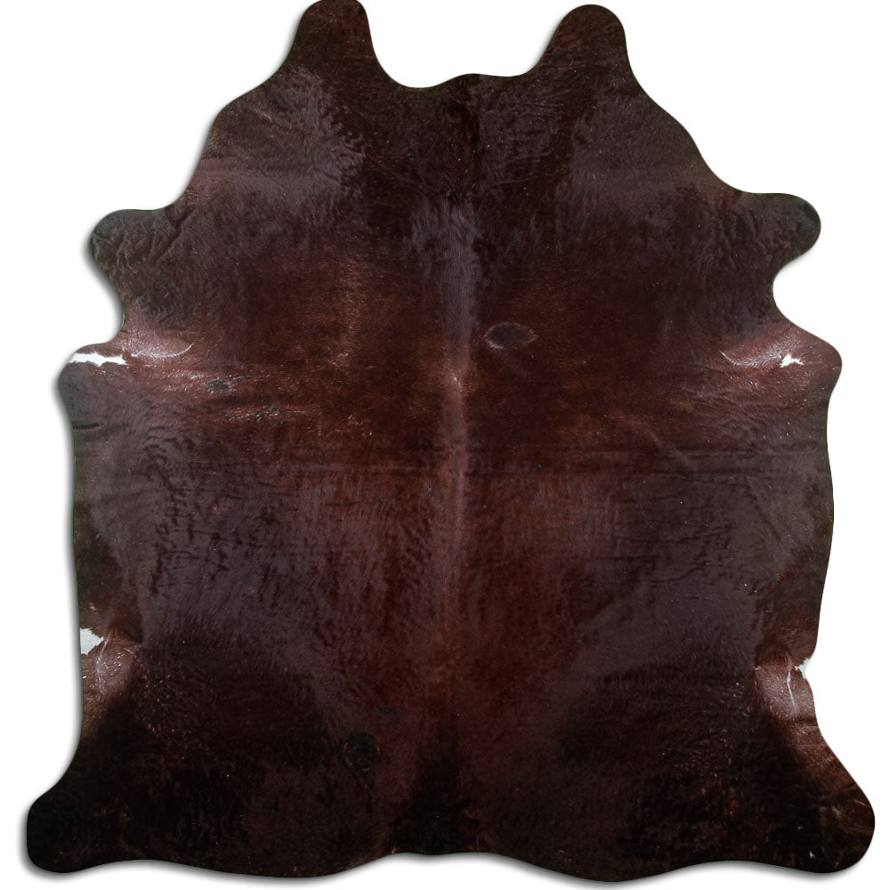Brown Cowhide Rug XXL