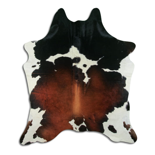 Tricolor Cowhide Rug XL