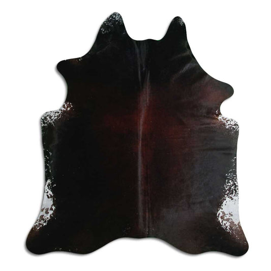 Brown Cowhide Rug XL