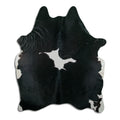 Black & White Cowhide Rug XXL