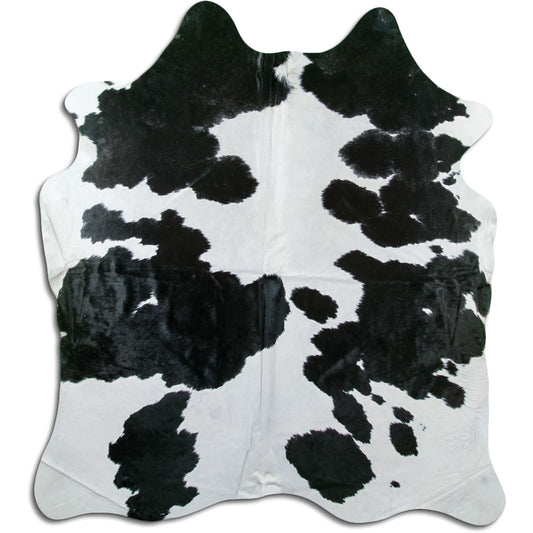 Black & White Cowhide Rug L