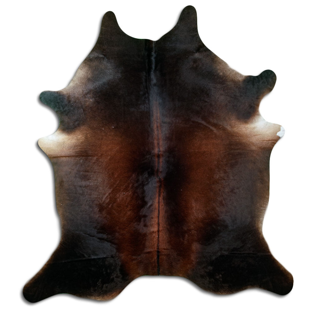 Brown Cowhide Rug XXL