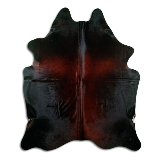 Brown Cowhide Rug L