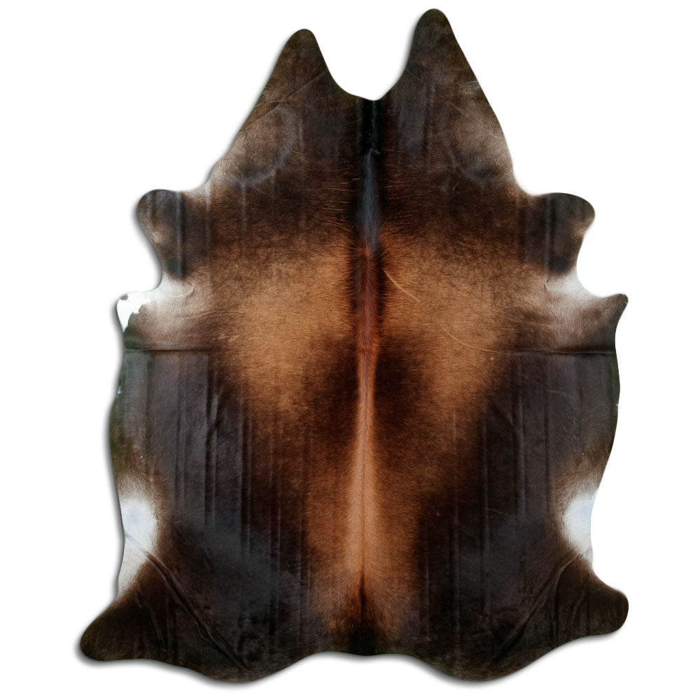 Brown Cowhide Rug XXL