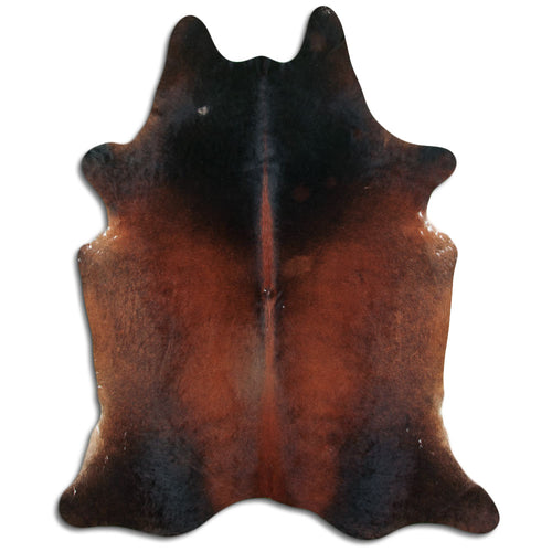 Brown Cowhide Rug XXL