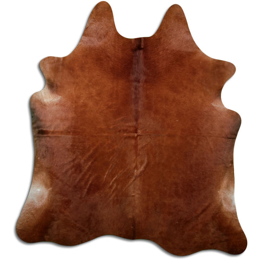 Brown Cowhide Rug XXL