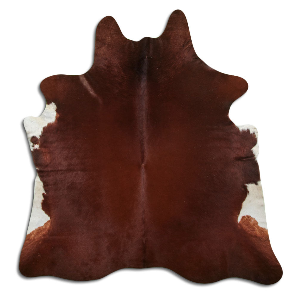 Brown Cowhide Rug XL