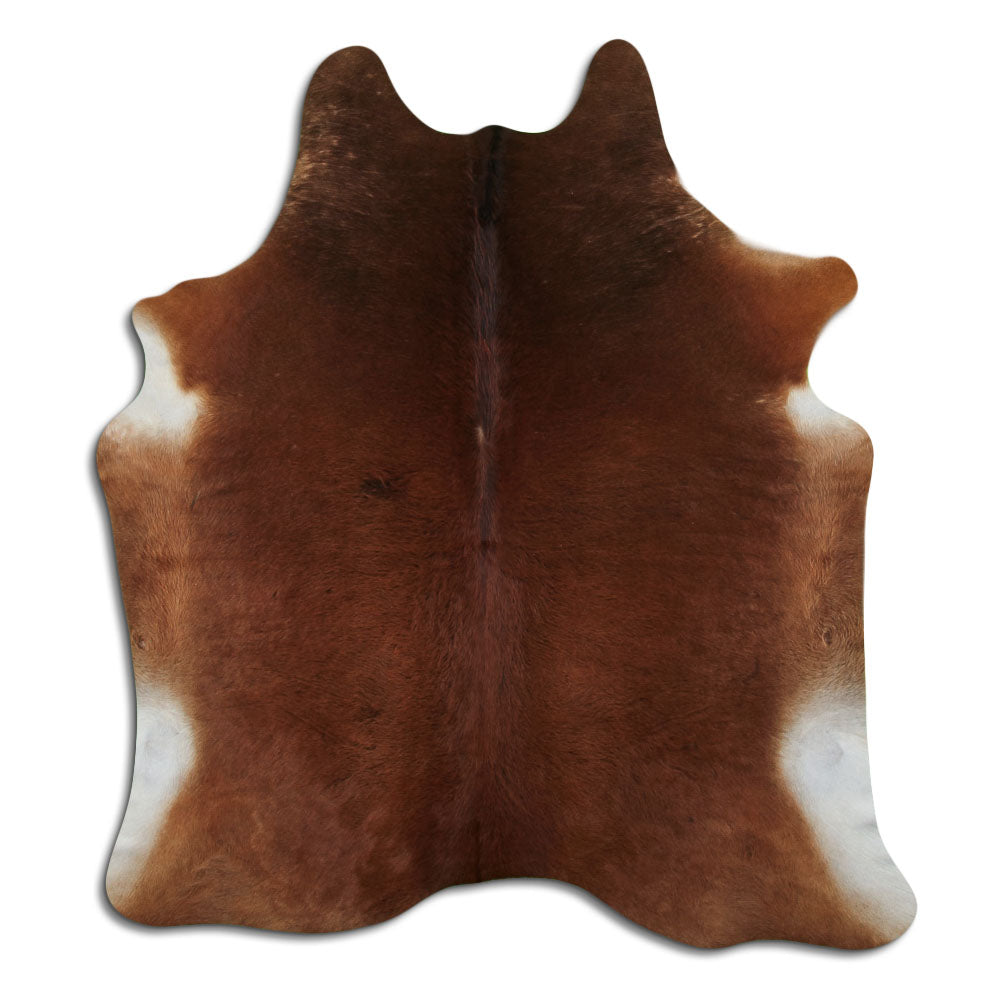 Brown Cowhide Rug XL