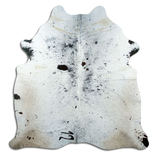 Salt & Pepper Cowhide Rug XXL