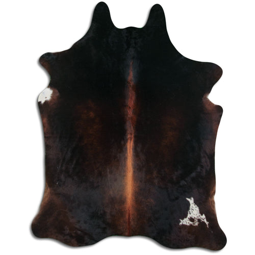 Brown Cowhide Rug XXL