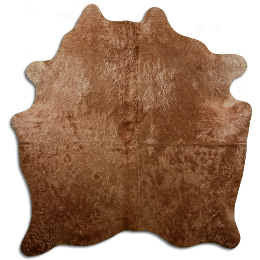 Brown Cowhide Rug M