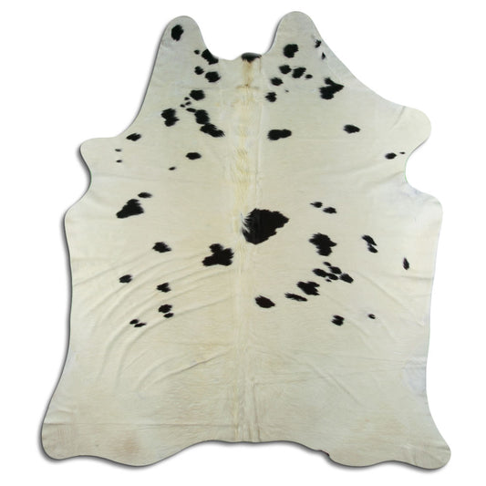 Black & White Cowhide Rug XXL