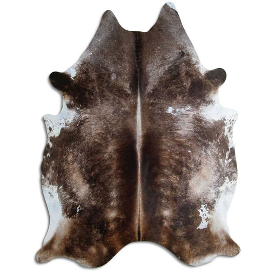 Tan Grey Cowhide Rug XXL