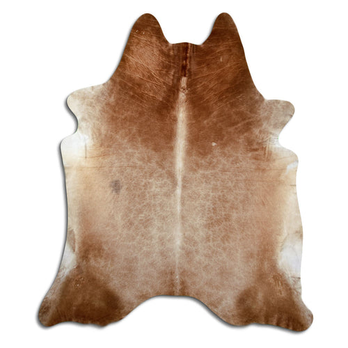 Brown Cowhide Rug XXL