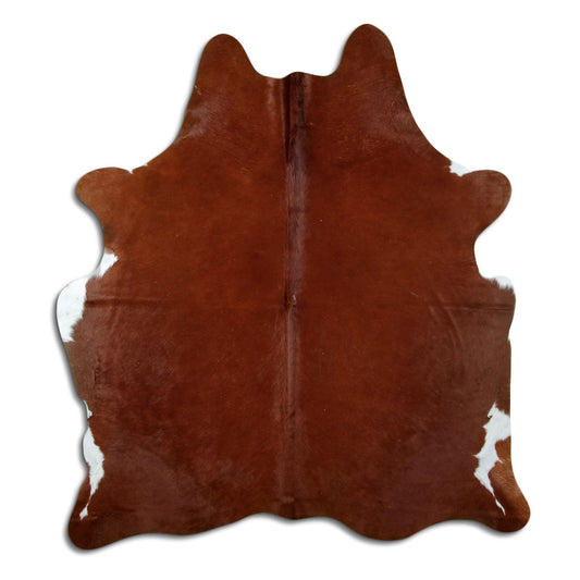 Brown Cowhide Rug L