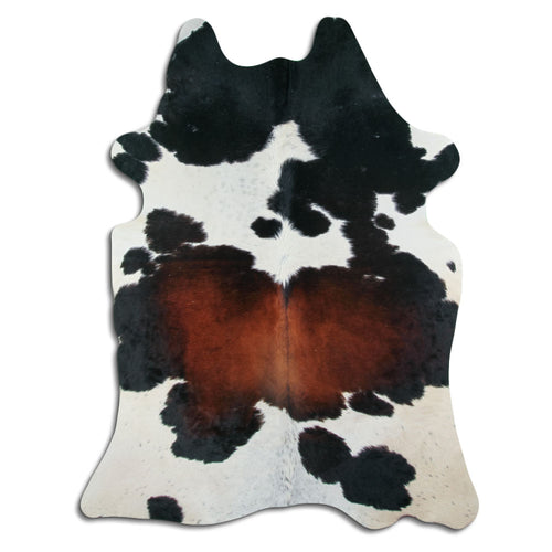 Tricolor Cowhide Rug XXL