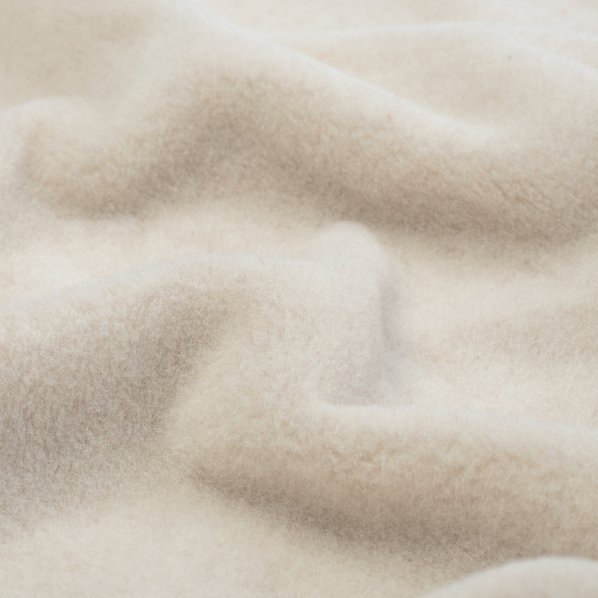 Close-up of the soft Caramel wool surface