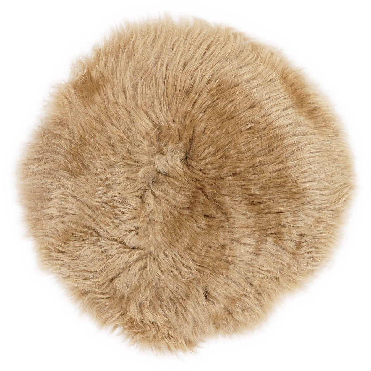 Sheepskin Seat Pad, Camel