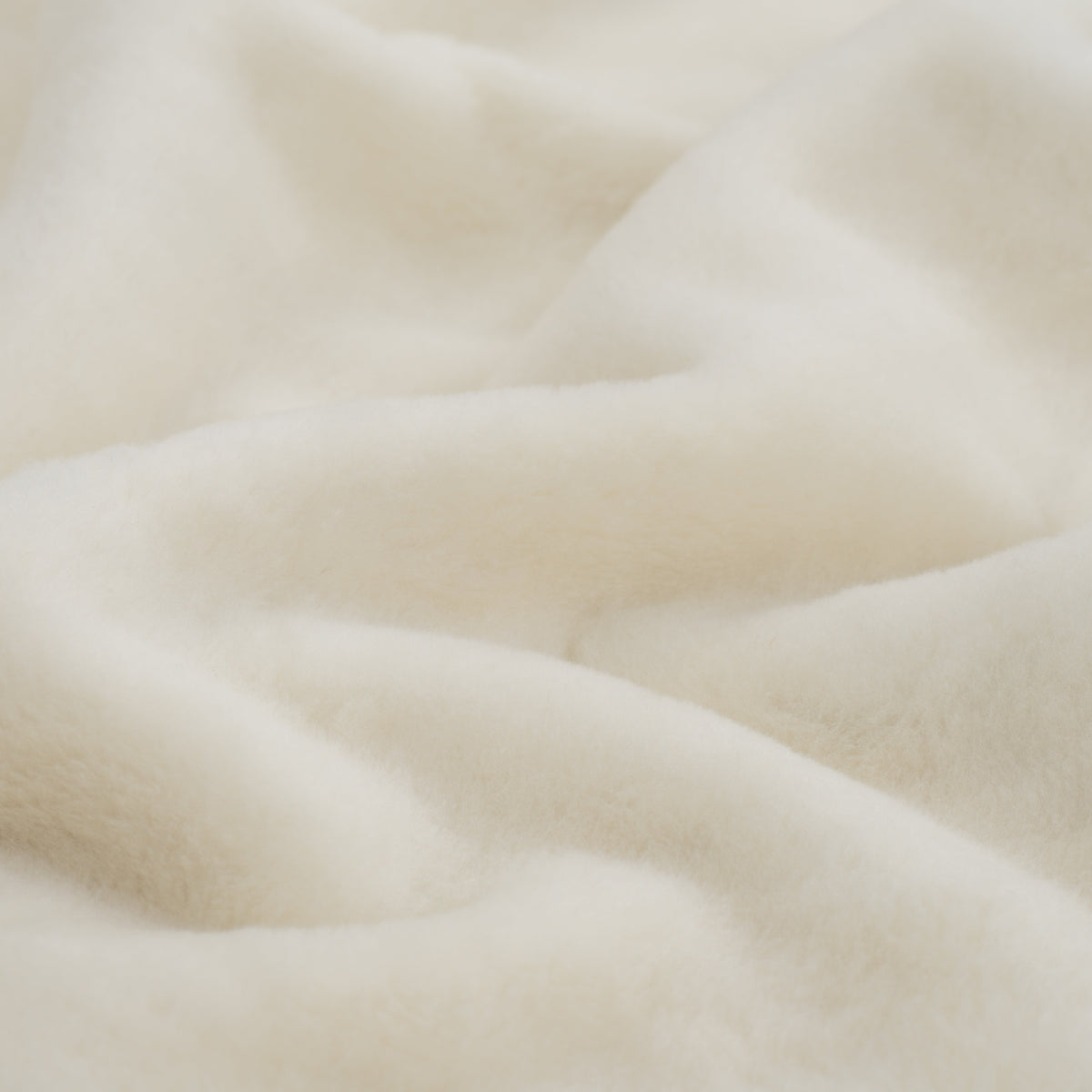 Close-up of the soft merino and cashmere wool