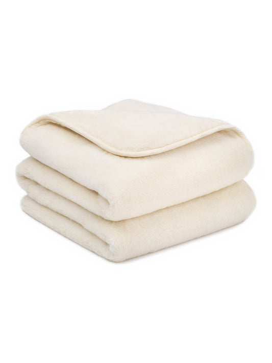 Merino and cashmere blanket Cashmere, 2-ply, folded