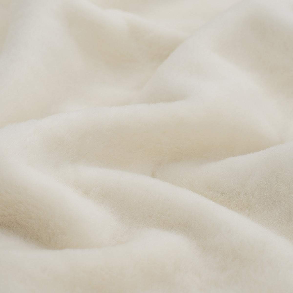Close-up of the soft merino and cashmere wool