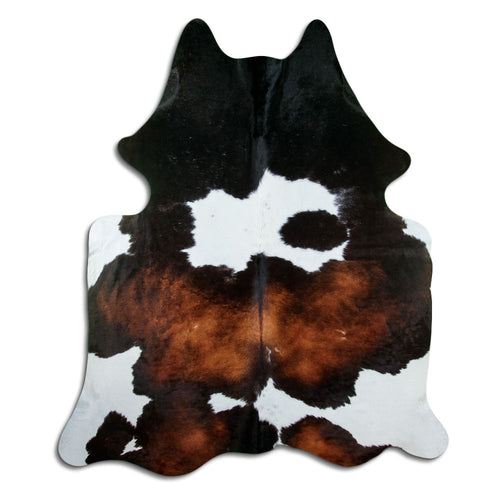 Tricolor Cowhide Rug XXL