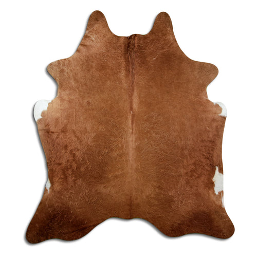 Brown Cowhide Rug XXL