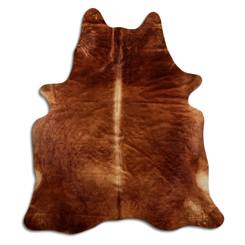 Brown Cowhide Rug XL