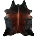 Brown Cowhide Rug XXL