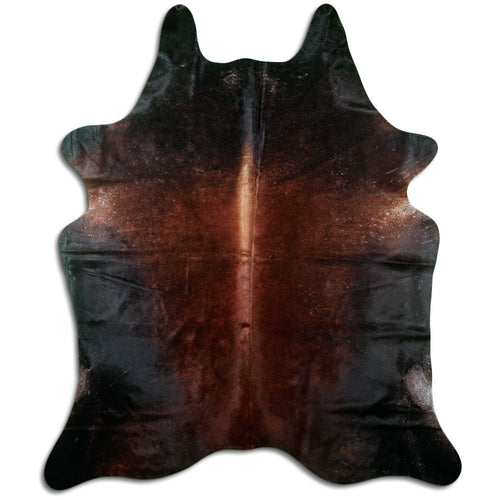 Brown Cowhide Rug XXL