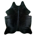 Black Cowhide Rug XL