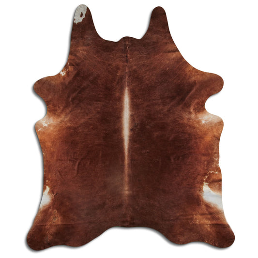Brown Cowhide Rug XXL