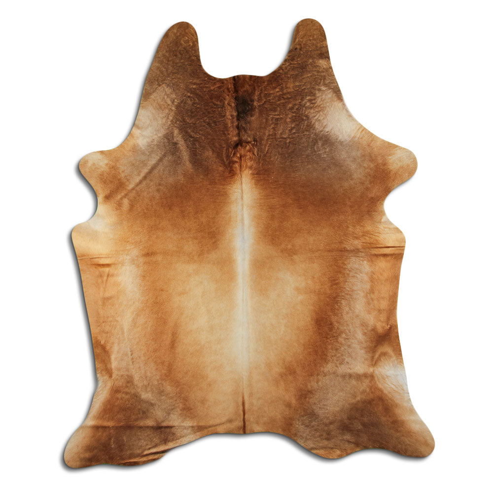 Brown Cowhide Rug XXL
