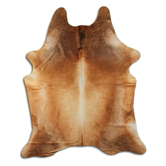 Brown Cowhide Rug XXL