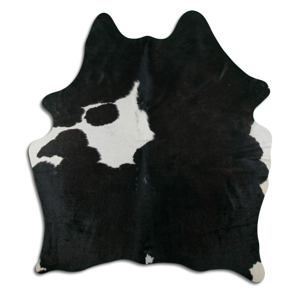 Black & White Cowhide Rug L