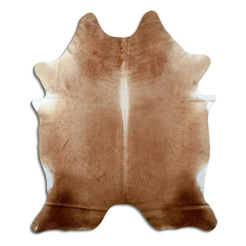 Brown Cowhide Rug XL