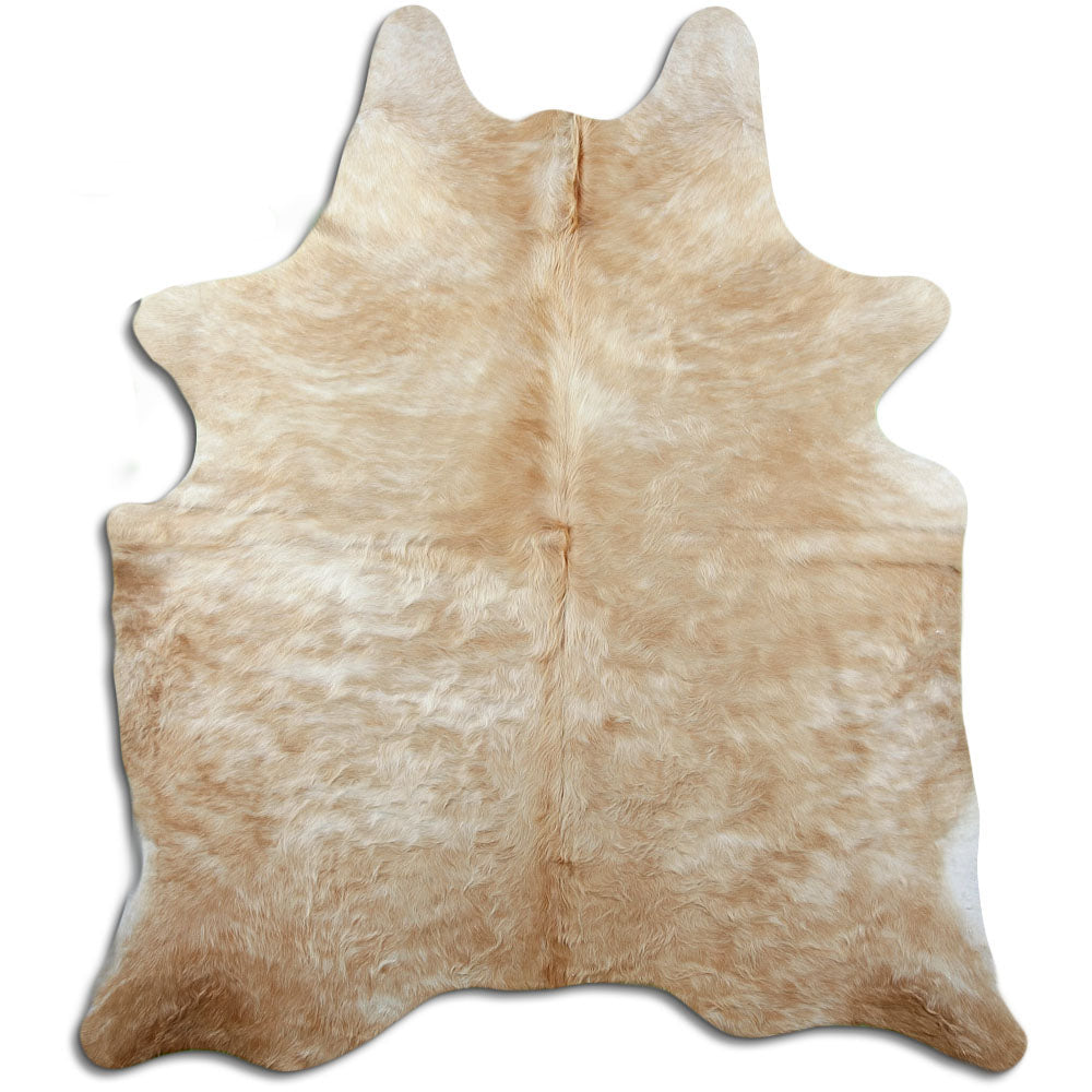 Brown Cowhide Rug L