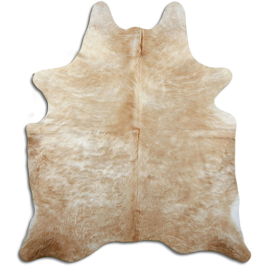 Brown Cowhide Rug L